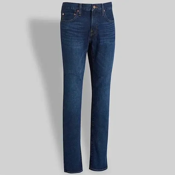 Daniel Cremieux Dark Wash Relaxed Straight Fit Jeans Size 40X34 - Picture 7 of 9